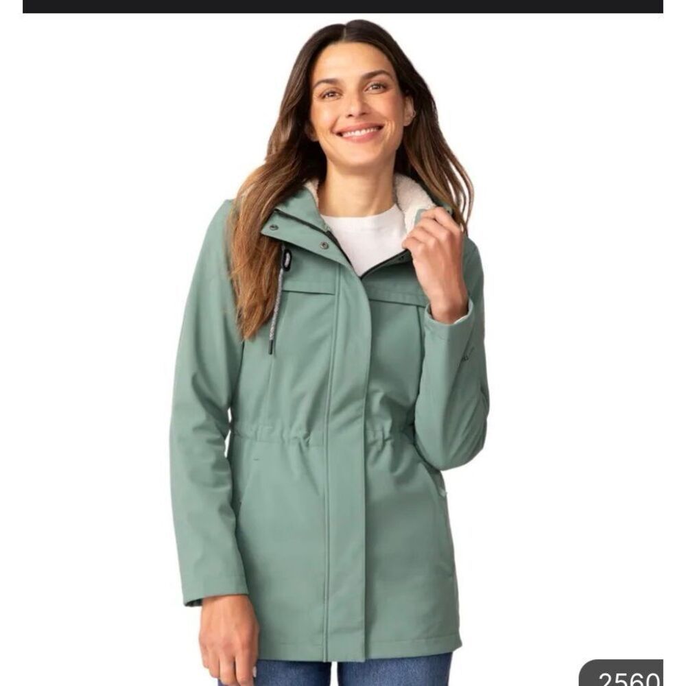 Free Country Women's Thermo Softshell Winter Snow Jacket Bayleaf